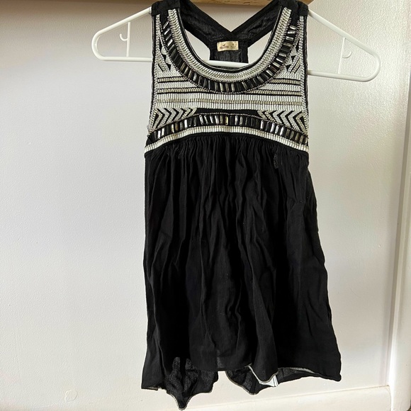 Hollister Beaded Tank Top Blouse - Picture 1 of 5